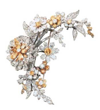 寶格麗(Bvlgari)奢華鉆石胸針