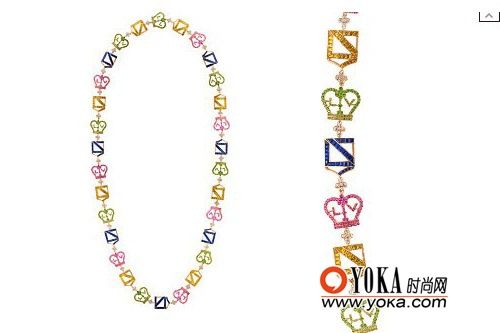Louis Vuitton 08秋冬項(xiàng)鏈新品 花樣百出(2)