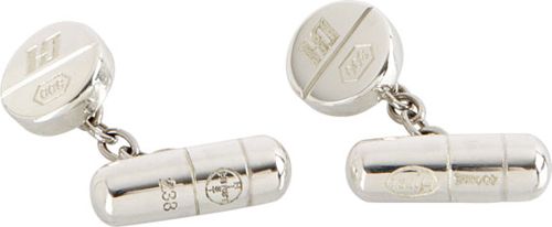damien hirst pill cuff links1 Damien Hirst x Other Criteria ޶z DƬ