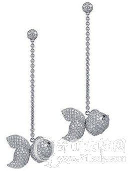Qeelin 金魚(yú)耳環(huán)