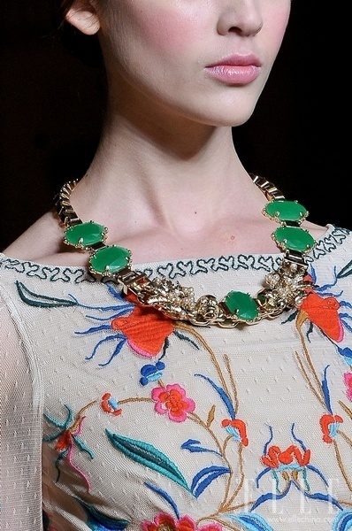 Temperley London綠色寶石項鏈 Temperley London綠色寶石項鏈