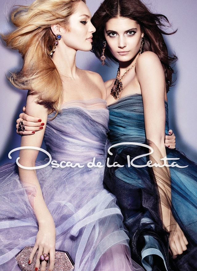 Ը߼YϵжؓʢOscar de la Rental2012ﶬVVՈλϷǳģCandice SwanepoelcKatryn Krugerο˹VMɫ^AF錚cλGϷǹĘ׽YϵØOʬFcͬA|С 