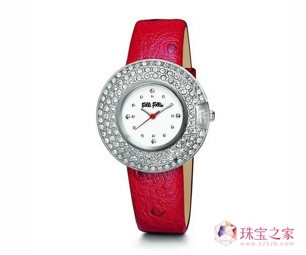 Folli Follie 推出全新珠寶新品詮釋旅行主題Folli Follie Kyklo 系列腕表(紅色)RMB1795