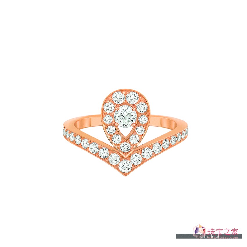 CHAUMET（尚美巴黎）Joséphine（加冕·愛）系列全新“Aigrette·羽翼”珠寶