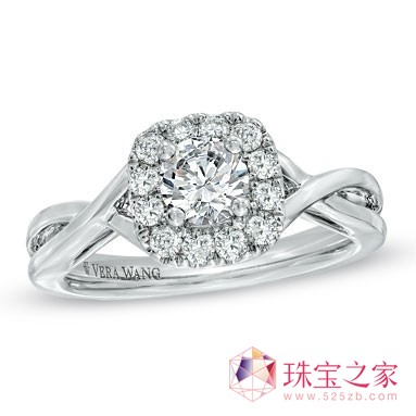 婚紗女王王薇薇Vera Wang推出鉆石婚戒