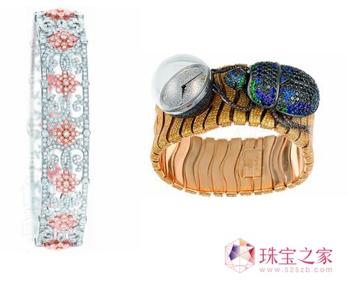 蒂芙尼ENCHANT系列手鐲 & CHOPARD ANIMAL WORLD系列手鐲