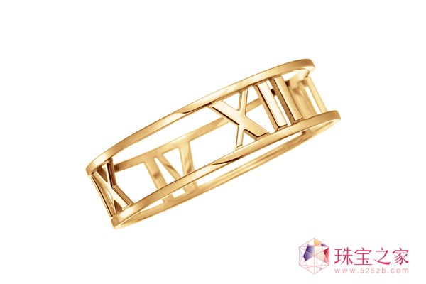Atlas. 系列18k白金鑲鉆耳環