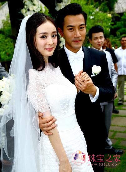 劉愷威與楊冪在巴厘島BVLGARI寶格麗酒店甜蜜完婚