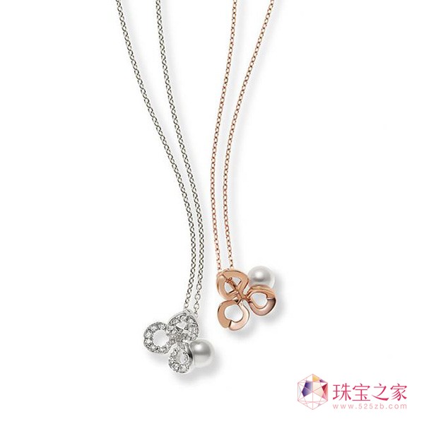 Mikimoto 推出全新幸運草系列墜鏈