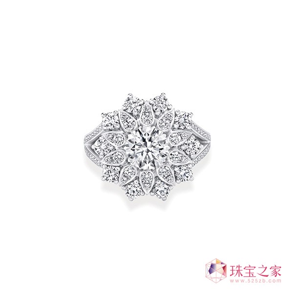 海瑞·溫斯頓全新Lotus Cluster系列清麗登場(chǎng)